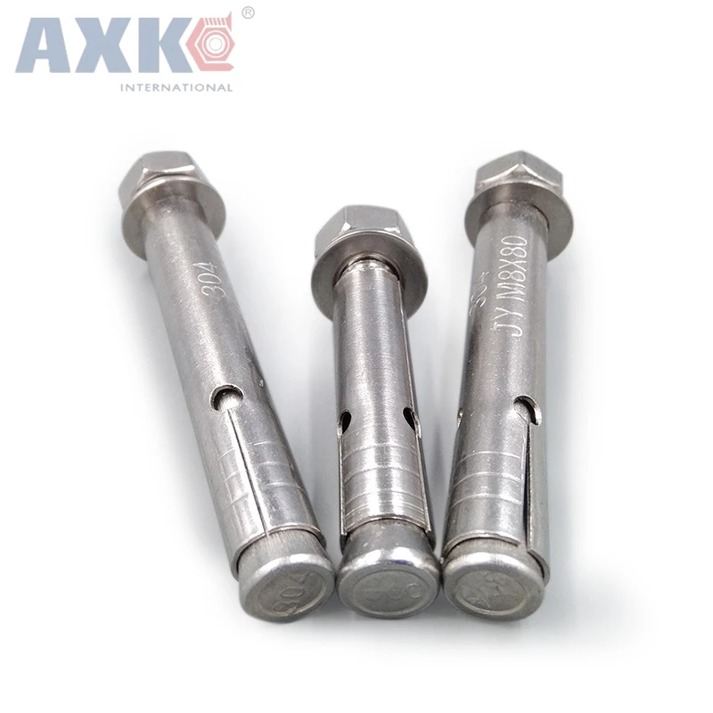 AXK M10 * 60/70/80/90/100/120/150 нержавеющая сталь болт Расширения установочный винт взрывной
