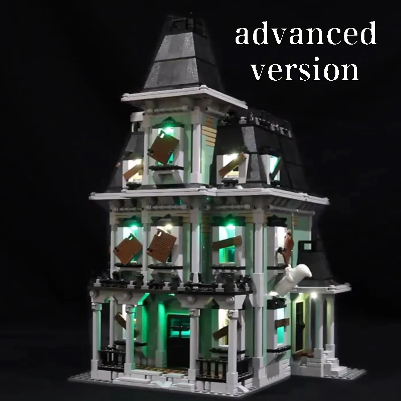 Светодиодный светильник для Lego 10228 монстр истребитель дом с привидениями