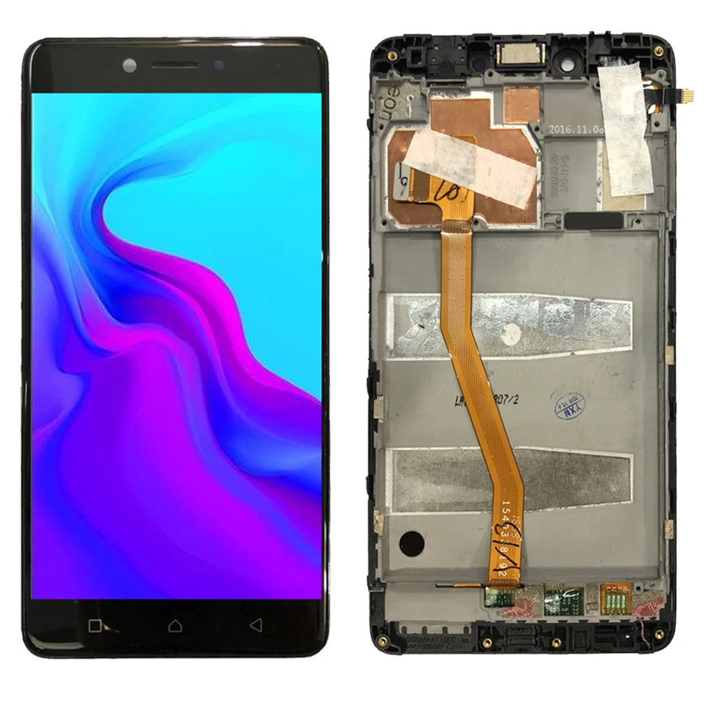 Качественный ЖК дисплей для Lenovo K6 Note сенсорный экран дигитайзер Замена NOTE k53a48