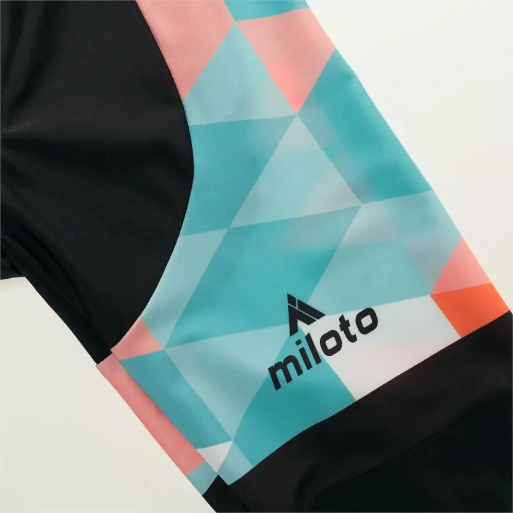 Miloto Women Spring Autumn GEL team pro long Sleeve Bicycle Cycling Clothing Bike sport Maillot Ropa Ciclismo#630