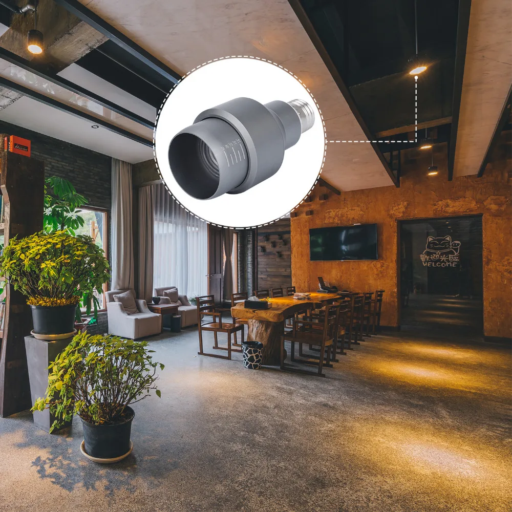 E27 Led Cob прожекторы желтый 110 в 120 в 7 Вт Cob регулируемый угол для столовой Кофейня зал светодиодные лампы желтый прожектор