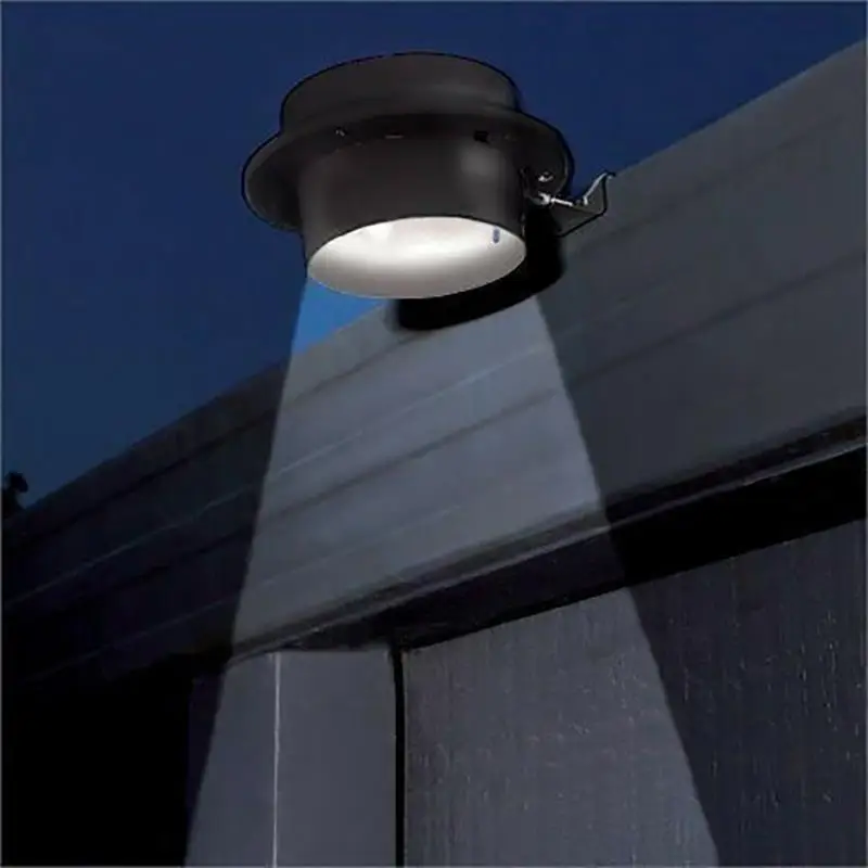 Светодиодные уличные светильники на солнечной батарее садовые фонари для желоба