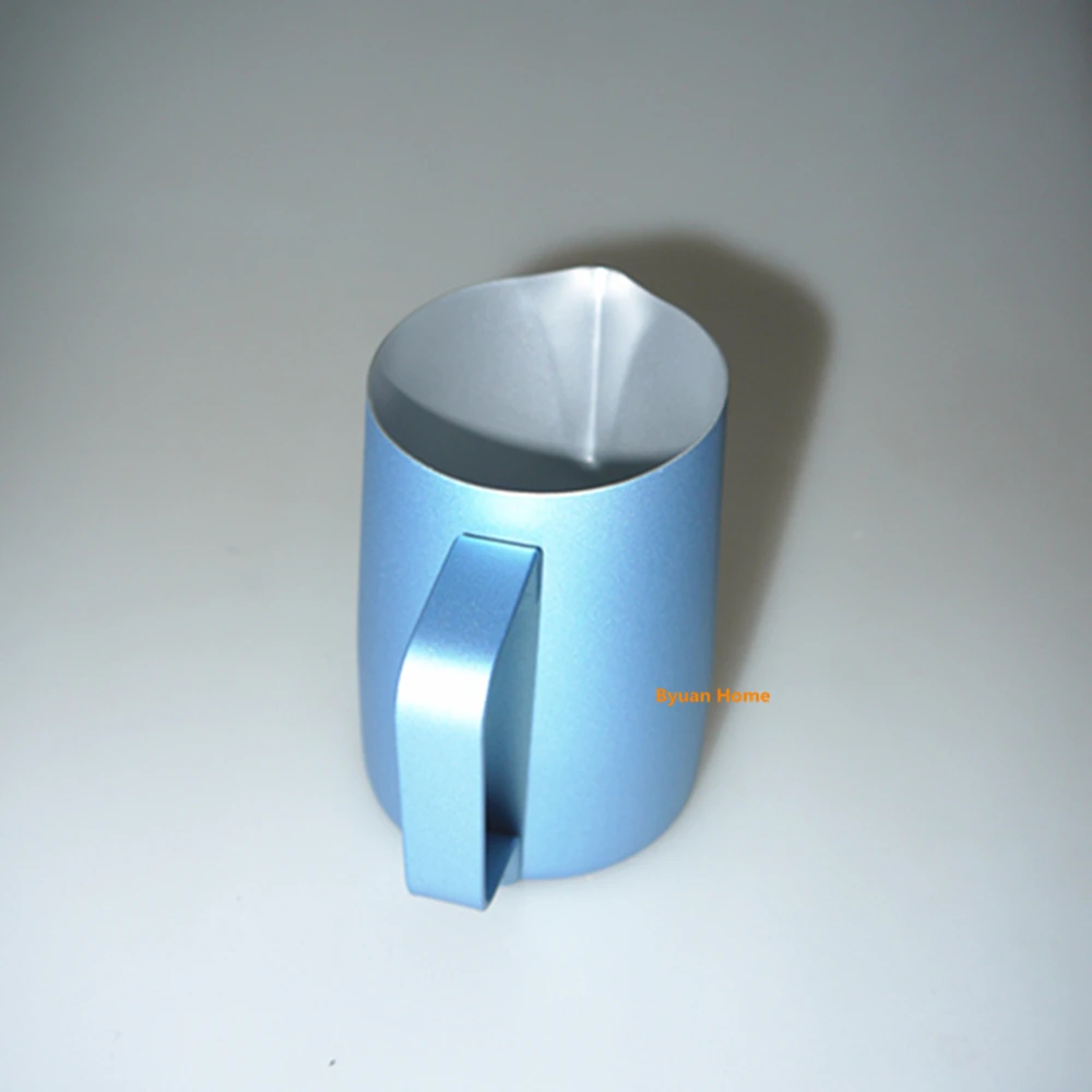 1 pc400ml специальный синий/красочный нержавеющая сталь Кофе Инструменты эспрессо молочный кувшин кофейник острые инструменты для напитков
