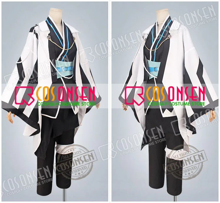 COSPLAY ONSEN Tsukiuta анимация AGF2016 группы Six Gravity Aoi Satsuki Косплей Костюм Полный комплект