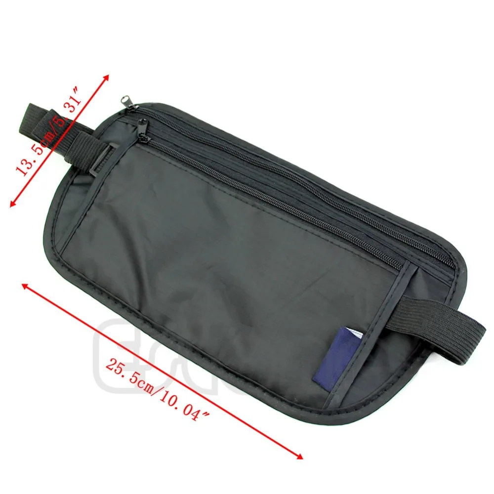 Дорожная поясная сумка унисекс на молнии для денег | Дом и сад