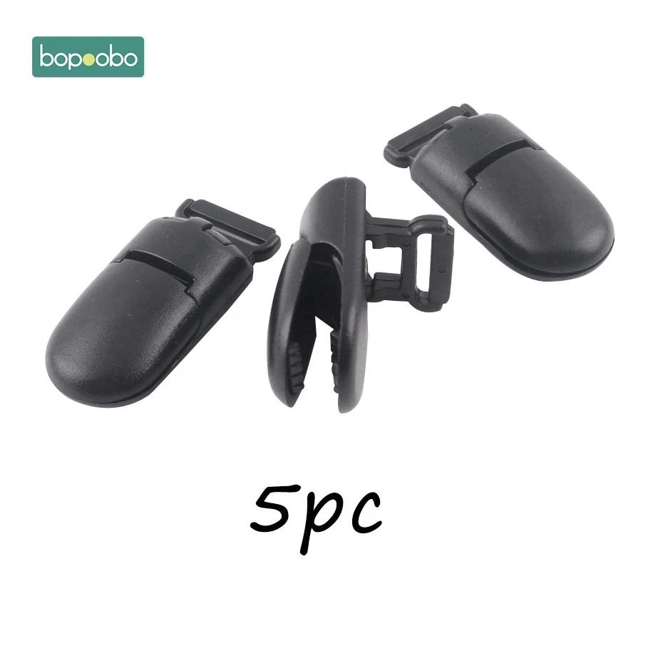 Bew Black Clip Нейлоновая веревка, 20 м/лот, сатиновые шнуры, 1 мм, сделай сам, аксессуары для струн, Детские Силиконовые Прорезыватели для зубов, пластиковые клипсы, Прорезыватель для зубов - Цвет: Bew Black Clip