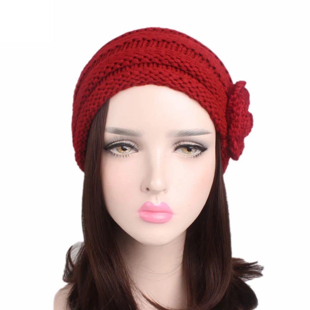 Облегающие штаны для девочек вязаная шапка Для женщин зимние теплые