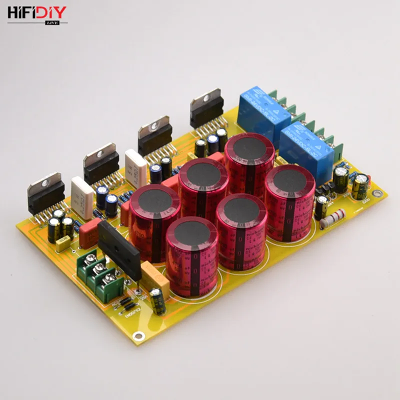 DIY fever 2 1 канальный TDA7293 сабвуфер аудио усилитель плата 80 Вт * + 160 с