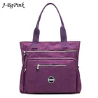 Nylo Портативная Складная Большая Нейлоновая Сумка-тоут, повседневная сумка на плечо, модная вместительная сумка-тоут, брендовая Водонепроницаемая большая сумка