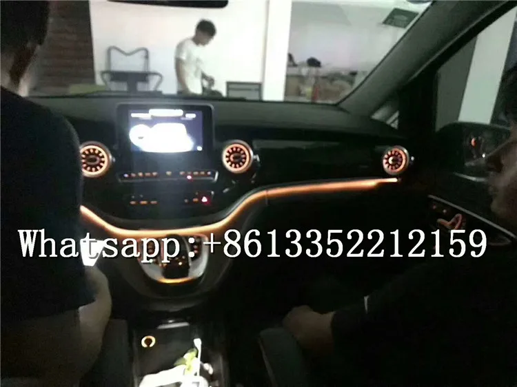 V класс воздуха conditoin крышка подходит для V-class W447 V260 V250 кондиционер крышка 4 или 2 шт. внутренние вентиляционные отверстия крышка