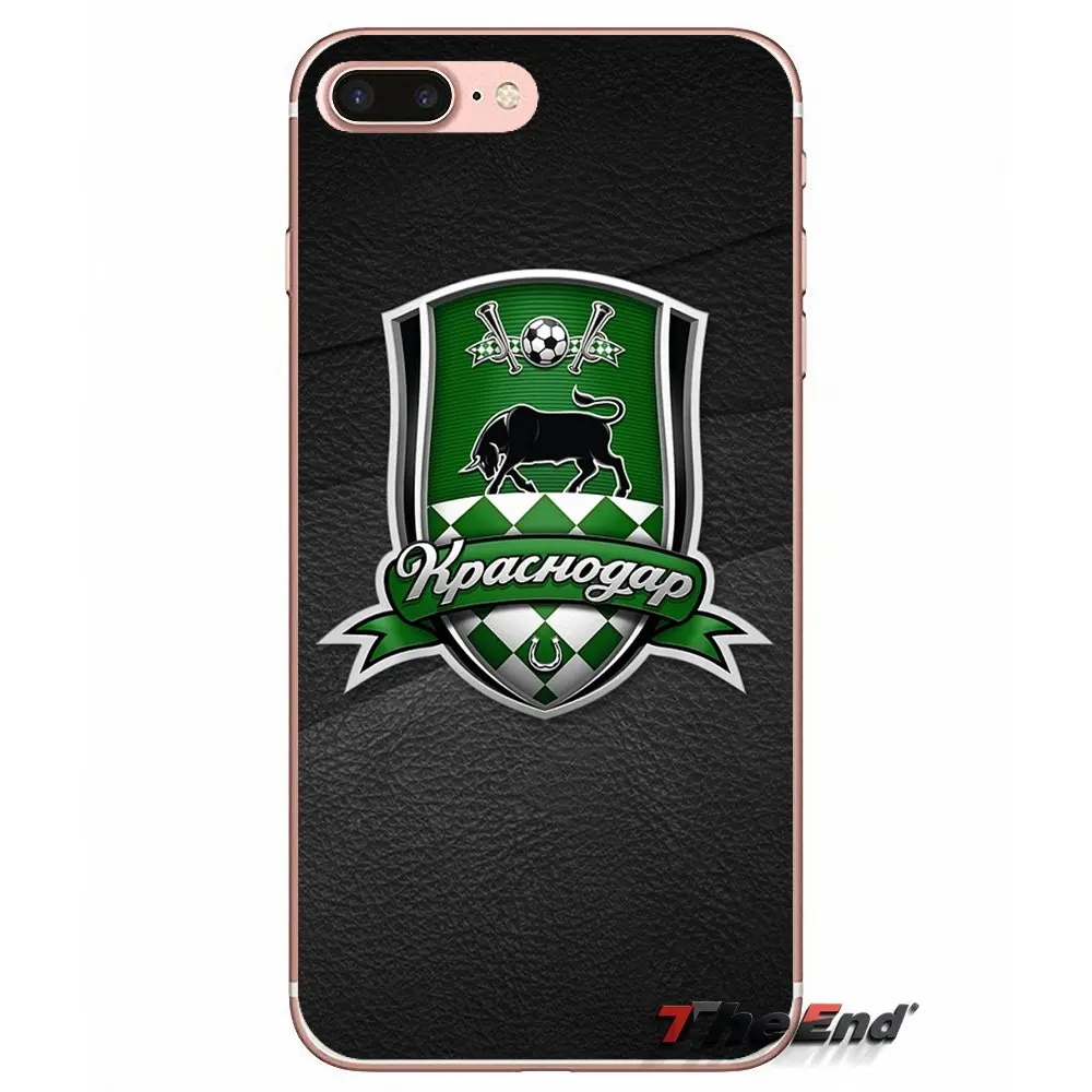 Чехол с логотипом для Samsung Galaxy S9 Plus Note 8 One oneplus 5T Meizu M5s LG V30 HTC U11 Capa Football Club FC Krasnodar Byki |