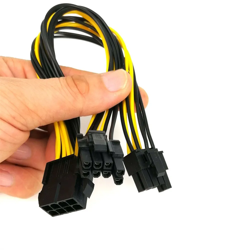 Кабель питания для видеокарты PCI e 8pin Dual 8Pin / PCIe 2x(6 + 2pin) p10 1 29|Компьютерные кабели и