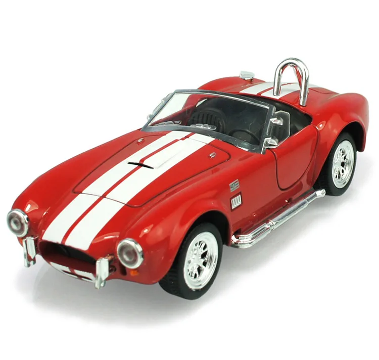 MZ 1:32 Ford Shelby Cobra 427 классический спортивный автомобиль с отступить дверь можно