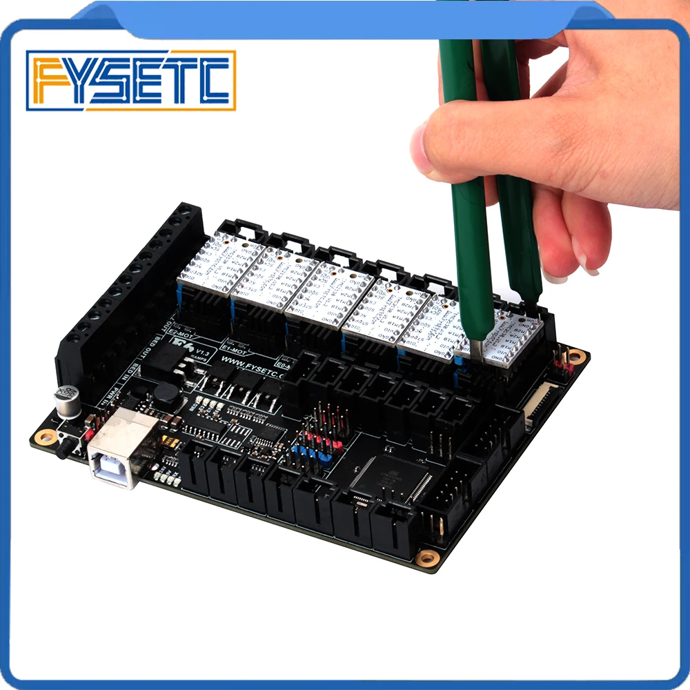 Плата все-в-одном для электроники FYSETC F6 V1.3 системная плата + 6 шт. специальная TMC2130