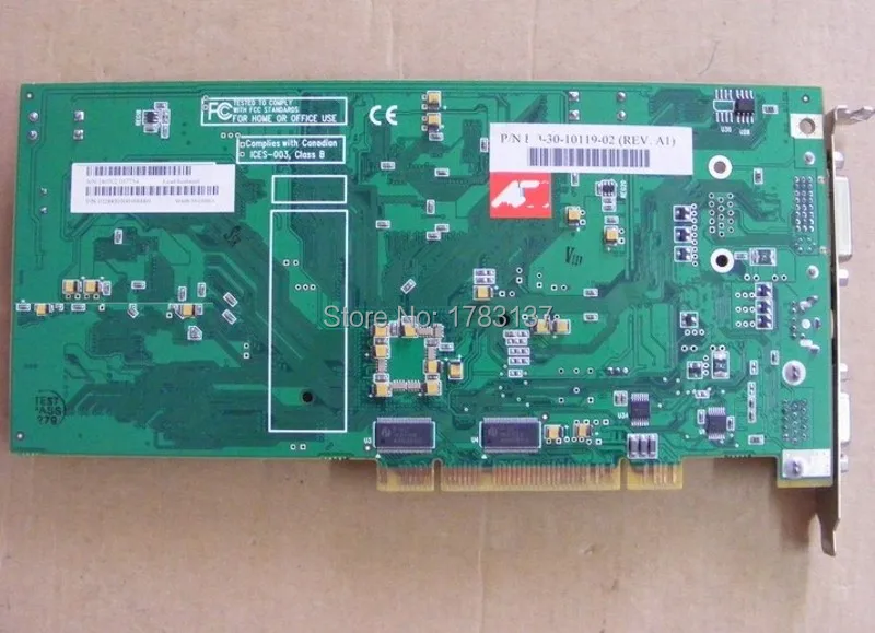 30 10119 01 REV.A1 7500 64MB DS15 DS25 PCI графическая карта для HP протестированная Рабочая|Карты