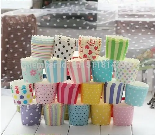 Free Shipping 50pcs/lot 22Colors Cake Baking Paper Cup Liners Muffin Cupcake Mold Home Party Kitchen Supplies|supplies cupcakes|mold pulpsupply board