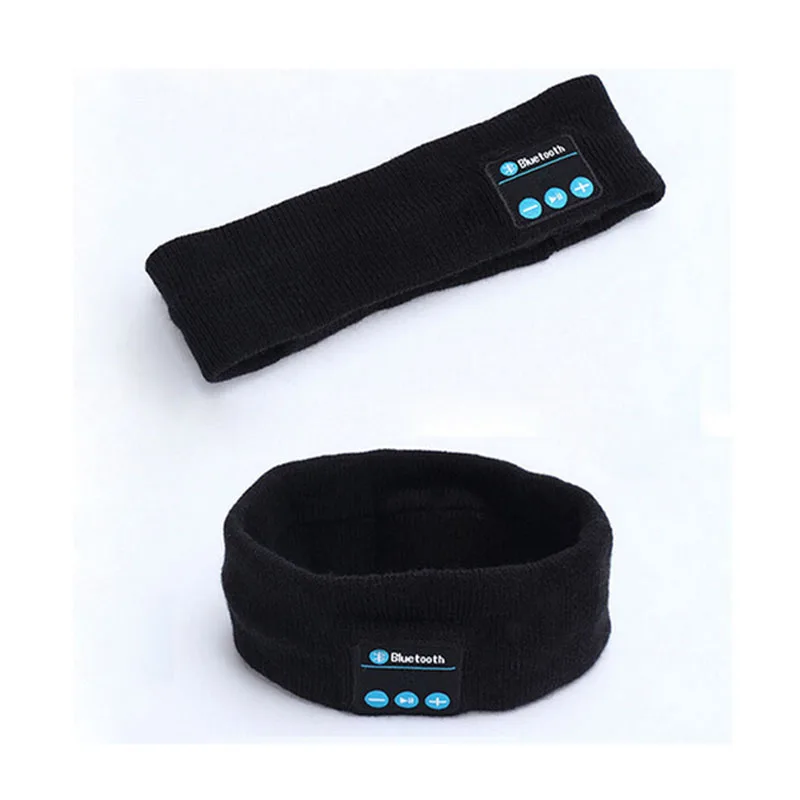 Black-1 HLTON,, умная шапка, мягкая теплая шапка, беспроводная Bluetooth гарнитура, наушники, динамик, микрофон, Bluetooth, музыкальная шапка для смартфона - Цвет: Black-1