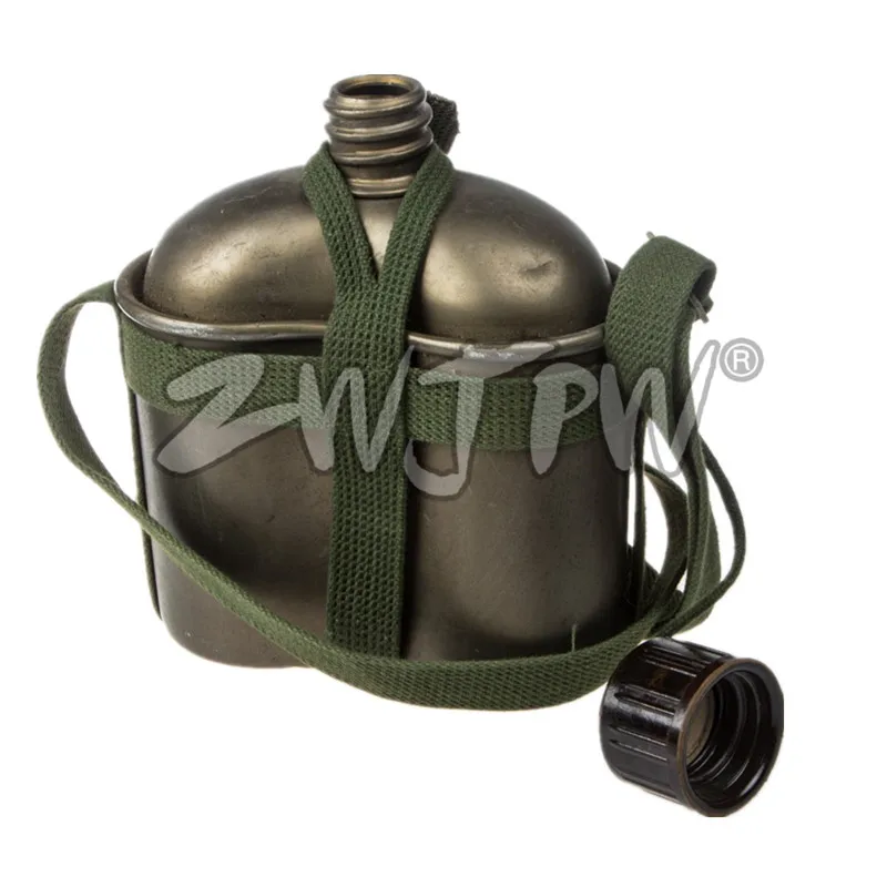 Оригинальный излишки WW2 ТИП 83 тактический чайник алюминиевая Столовая Открытый