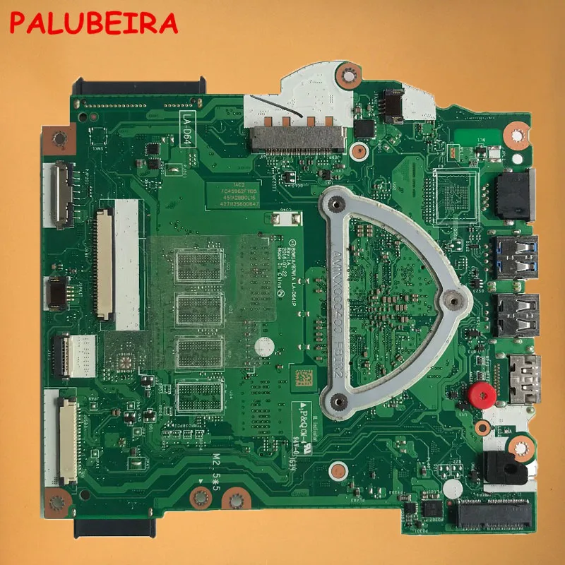 Материнская плата PALUBEIRA для ноутбуков Acer Aspire материнская B5W1A /B7W1A ES1-533 NBGH41106 NB.GH411.006