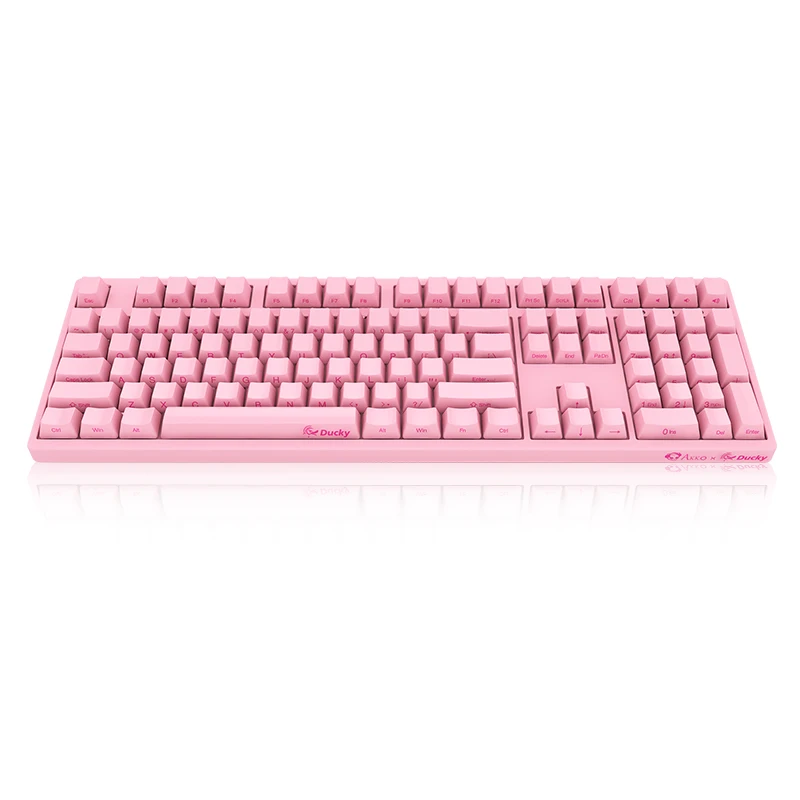Механическая игровая клавиатура AKKO Ducky Zero 3108 Cherry 108 клавишная Боковая клавиша PBT Keycap Cherry Switch Механическая игровая клавиатура