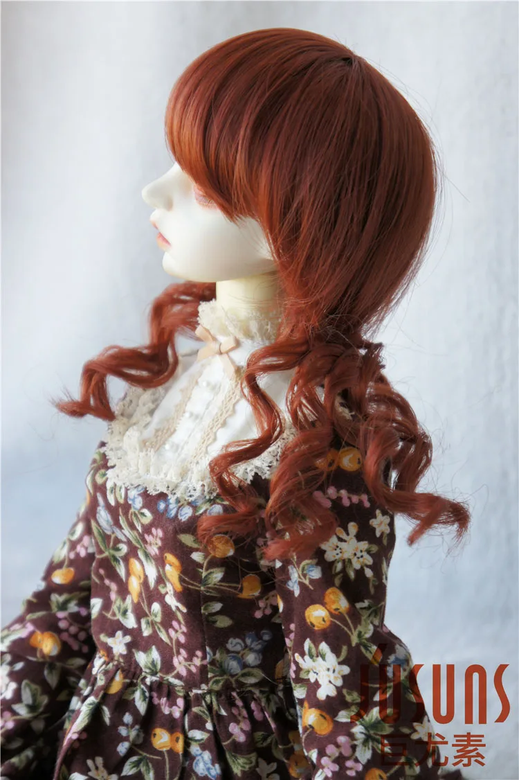 JD257 SD BJD парик 1/3 короткий бобо длинные волнистые куклы парики термостойкость 8-9 дюймов кукольные аксессуары