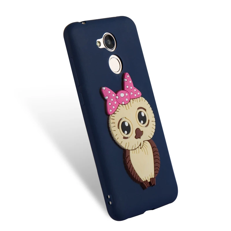 Fundas Honor 6A силиконовый чехол с рисунком совы для Huawei 7X Pouzdro 32 64 ГБ |