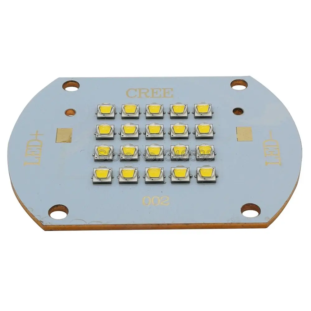 Cree XLamp 100 Вт XPG2 XP G2 белый теплый DC30V 36V мА многокристальная 20 светодиодный