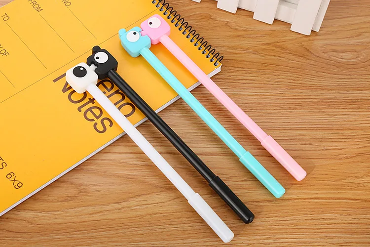 0,5 мм Kawaii креативная шариковая ручка creativos мультфильм сломанный цветочный узор милые школьные офисные принадлежности ручка канцелярские принадлежности Рождество