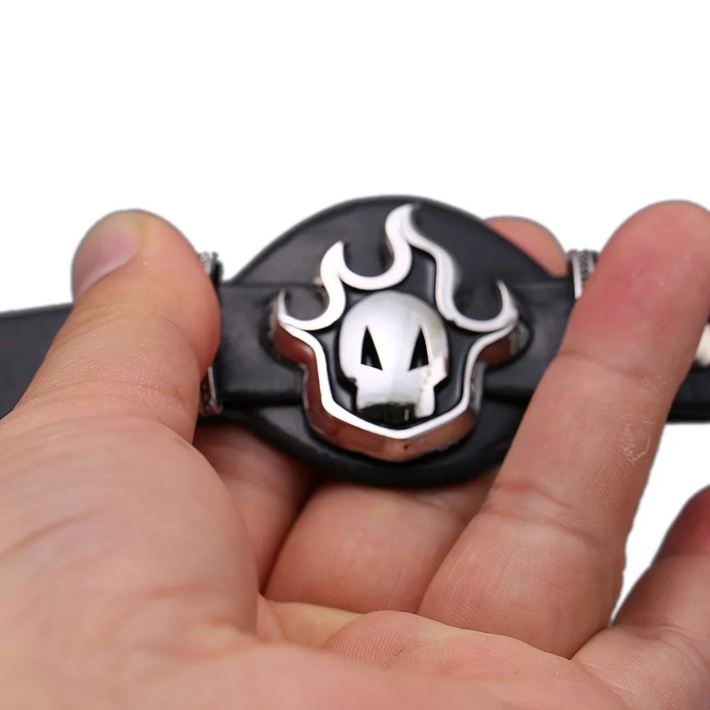 Браслеты из аниме отбеливатель браслет черный плетеный кожаный и Death Note для