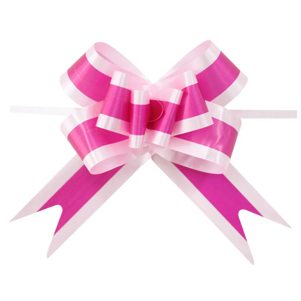 Новинка 10 шт. упаковка подарочная обруч с принтом сердца вечерние банты из ленты