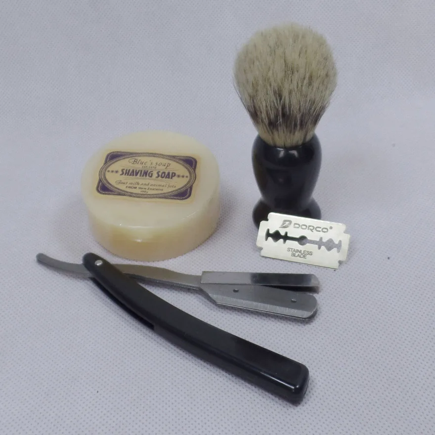 Кисточка для бритья Мыло складной Предметы безопасности Бритвы Ножи | Бритье и