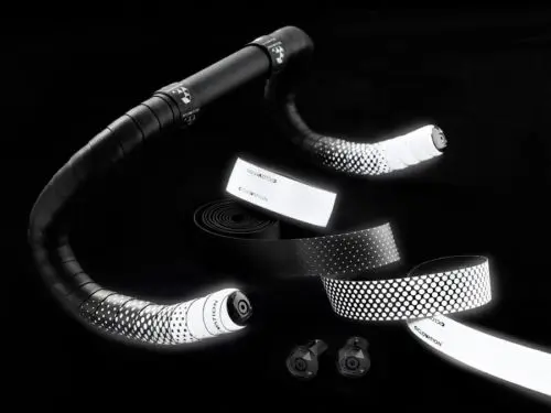 Reflective Silver Ciclovation дорожный велосипед обмотка руля ж/кожа Touch Fusion серии гоночная лента для велосипеда Fades цвет Аврора обувная звезда шамелемон - Цвет: Reflective Silver