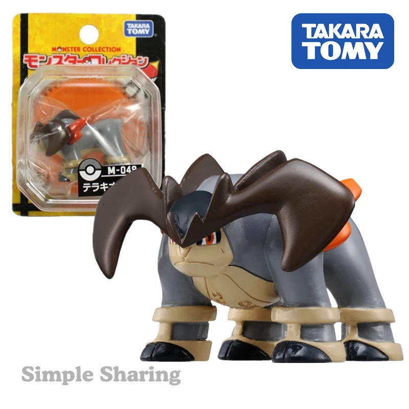Япония TAKARA TOMY Покемон Монстр Коллекция 1 5 &quotфигурка Карманный M 049 Terrakion