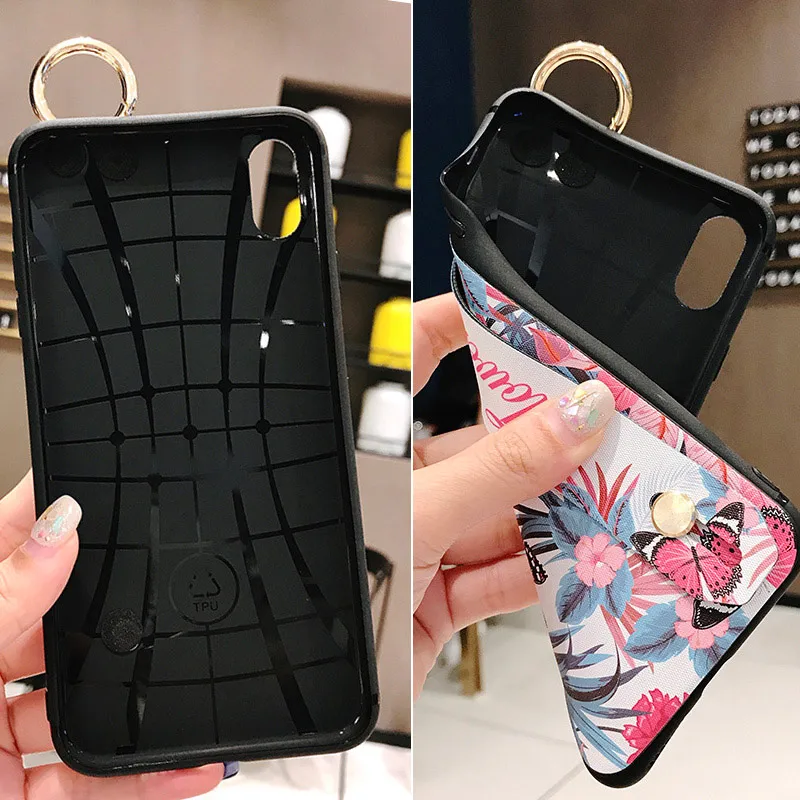 SoCouple Чехол-держатель для телефона huawei P20 P30 Pro Lite P10 mate 10 20 Pro 30 Lite Honor 20 10 Nova 3i 5i Pro Чехол на запястье
