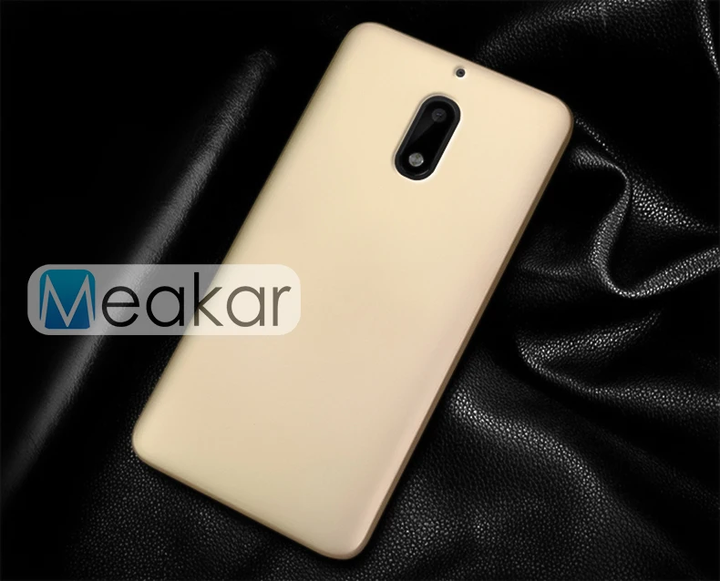 Матовая Пластик Coque 5.2For Nokia 6 Чехол для Nokia 6 Nokia6 двойной телефона чехол-лента на заднюю панель