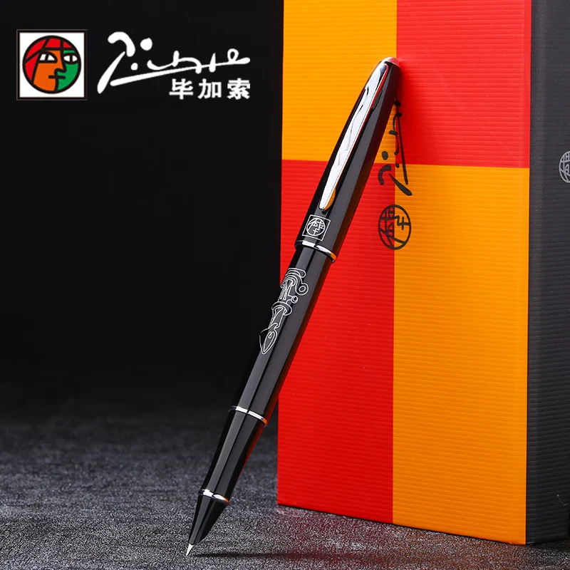 

High Quality Iraurita fountain pen 0.38mm ink pens for writing full metal dolma kalem Caneta Stationery school 1074