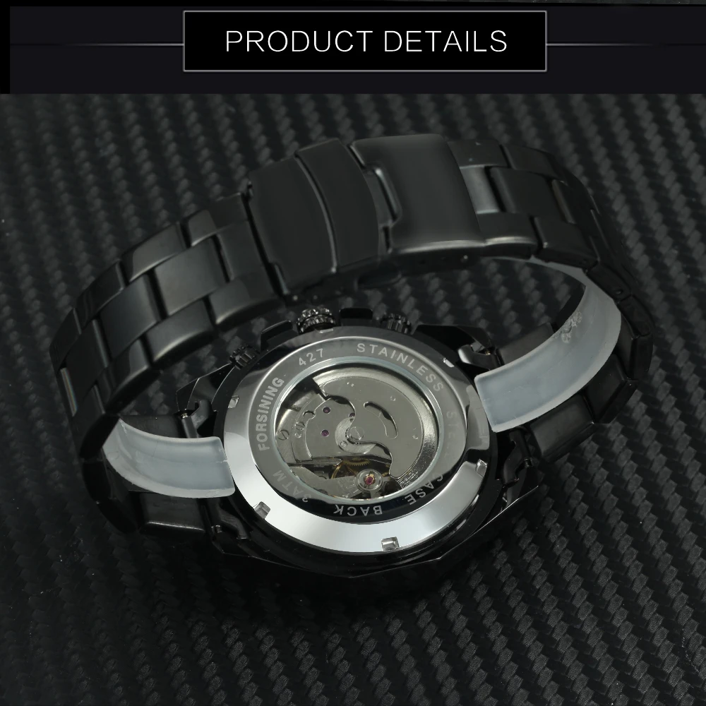 Часы наручные FORSINING Мужские механические повседневные спортивные