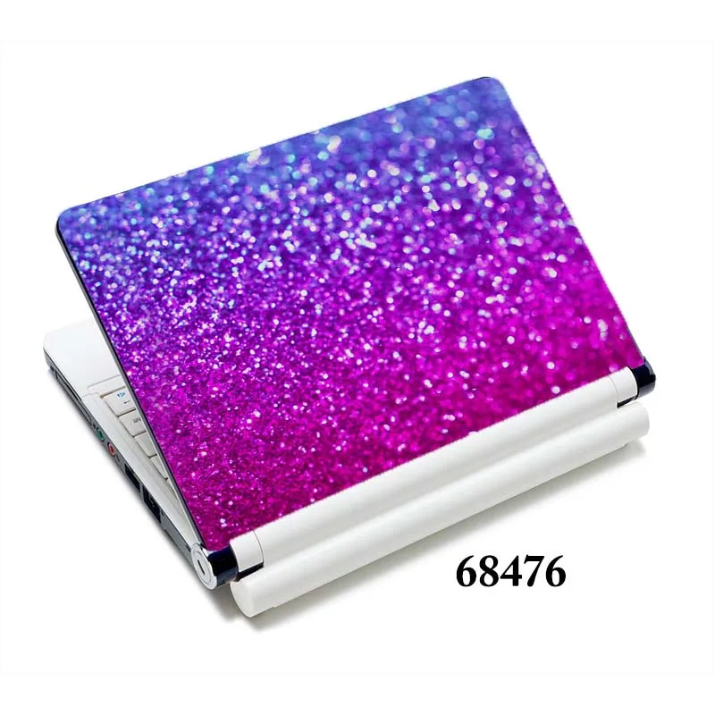 Черный Стиль персонализированные красочные наклейки для ноутбука notbook skin case1" 12" 1" 15" 15," для macbook air/acer/lenovo - Цвет: Черный