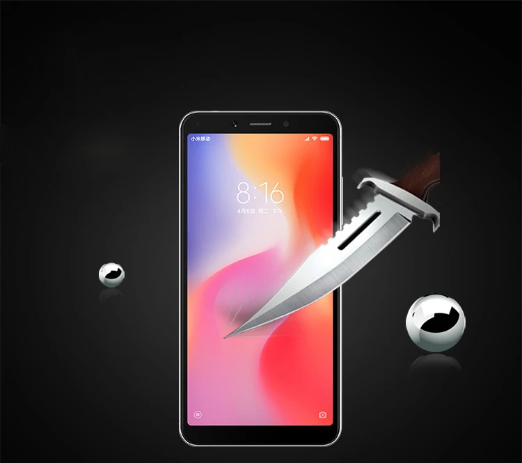 2 шт закаленное стекло на Redmi 6 6A Redmi 6 Pro Полное покрытие закаленное стекло протектор экрана для Xiaomi Redmi 6A защитная пленка