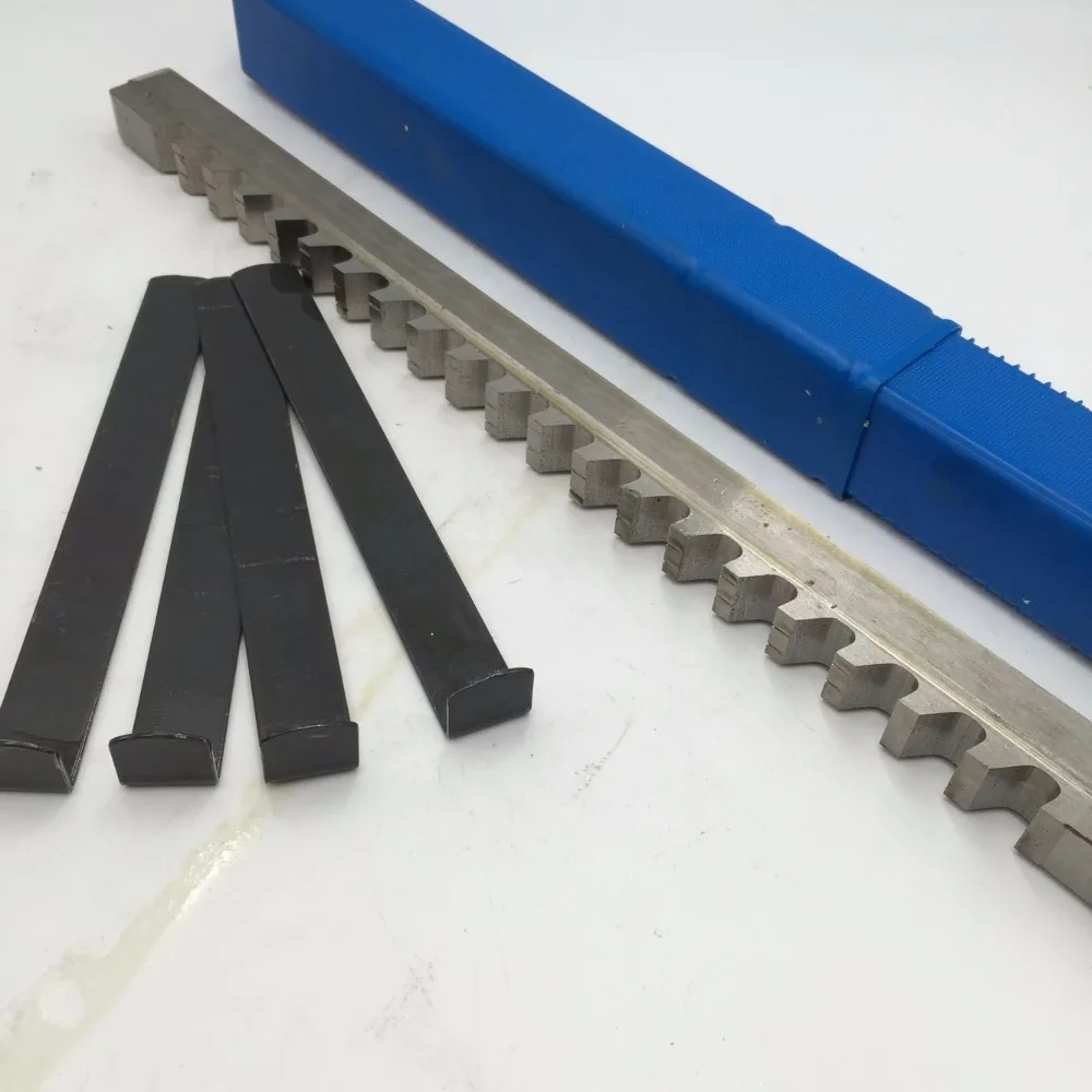HSS 5/8 E Push-Type Keyway Broaches дюйм Размер Режущий инструмент для ЧПУ металлообработки |