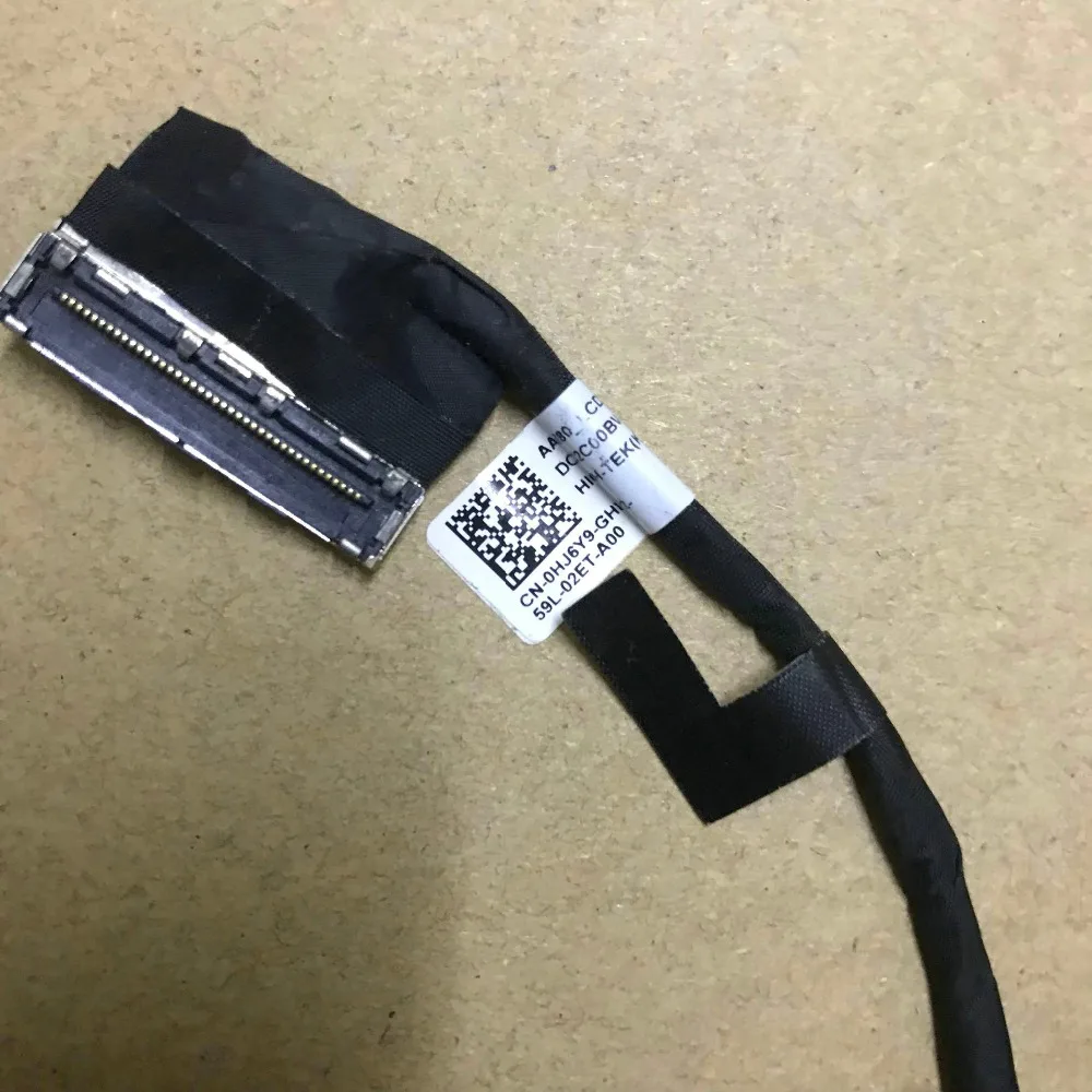 Новый оригинальный для dell XPS 13 9350 9360 led lcd lvds кабель DC02C00BV00 0HJ6Y9 cn-0HJ6Y9 HJ6Y9 | Компьютеры