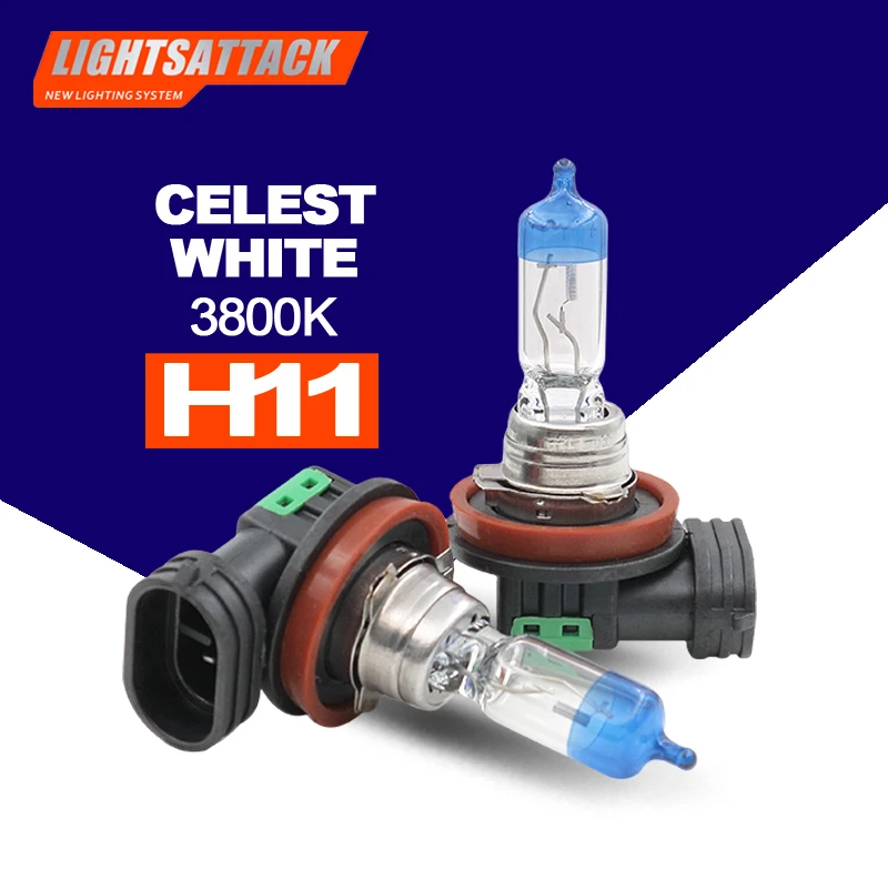 

PEGASUS Car Halogen Headligh H11 1500lm Auto Bulb Headlamp 3800K