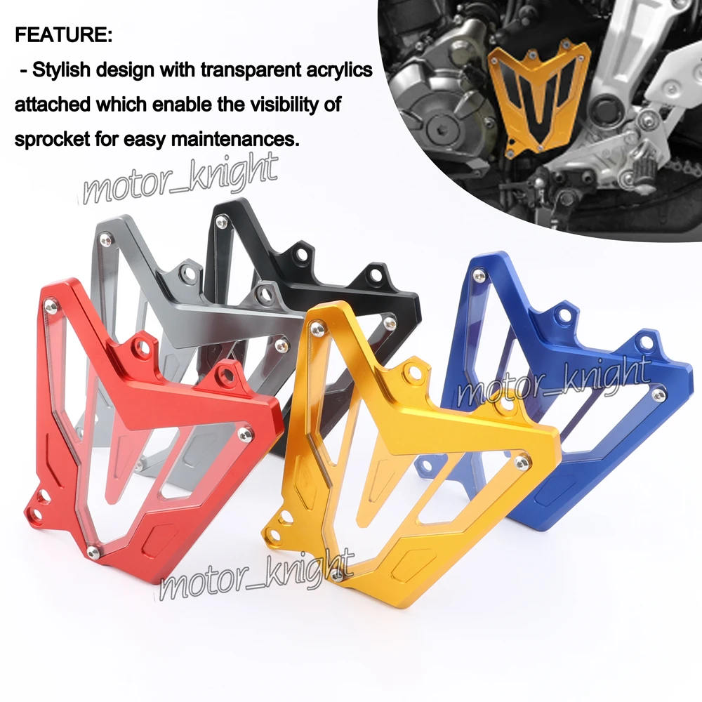 Передняя Звездочка двигателя CNC для мотоцикла защита цепи крышка Yamaha MT 07 MT07 2013 2019