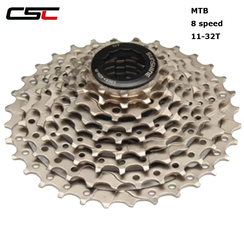 CSC 11 32 36 40 42 46 50T велосипед MTB самоходные звездочки 8 9 10 скоростной велоцид