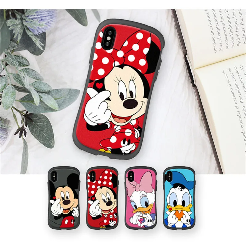 Finger Heart Mobile Phone Bags &amp Cases For iPhone X 8 7 6 Plus Cute Soft Cartoon Korea Cover for XS MAX XR |