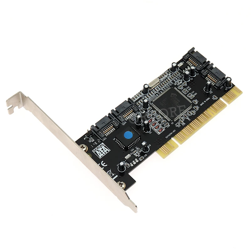 4 порта SATA 1 0 карты PCI адаптер чип Silicon SIL3114 | Компьютеры и офис
