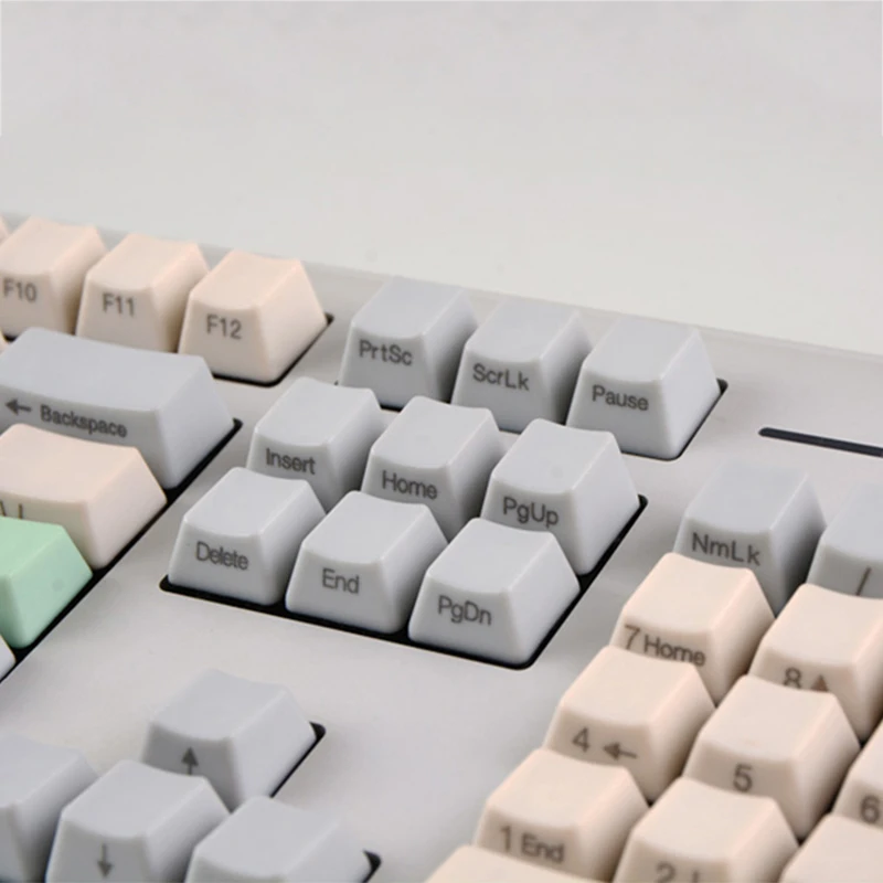 87/104/108 ключ OEM холст Макарон Цвет прозрачная поверхность PBT filco клавиши для механической клавиатуры