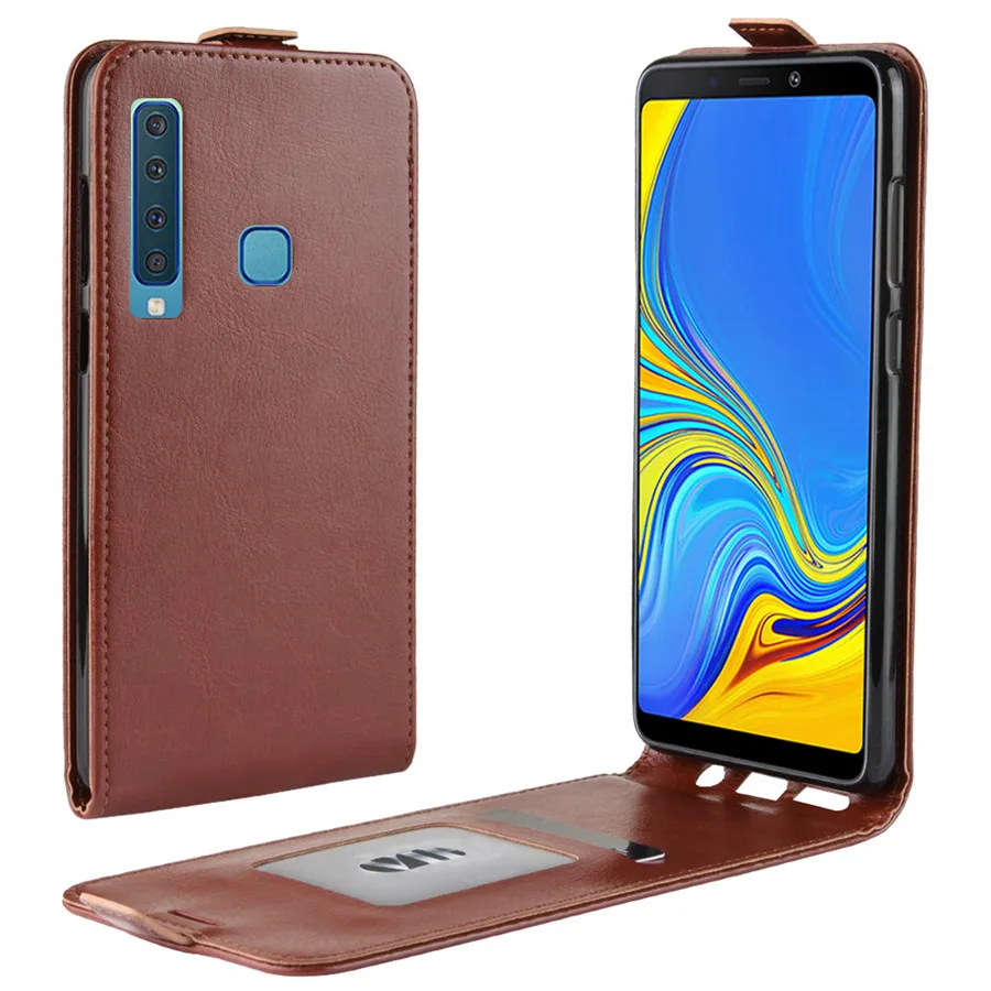 Для samsung A9 чехол на samsung A9 чехол флип 6," кожаный вертикальный чехол-книжка для samsung Galaxy A9 A 9 A920F чехол