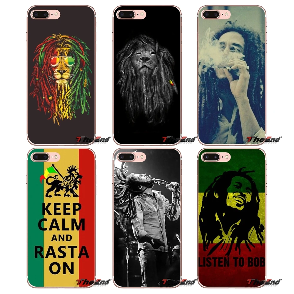 Чехол Cori Reith rasta lion рэгги Боб Марли для Samsung Galaxy S9 Plus Note 8 One oneplus 5T Meizu M5s LG V30 HTC U11 Capa |