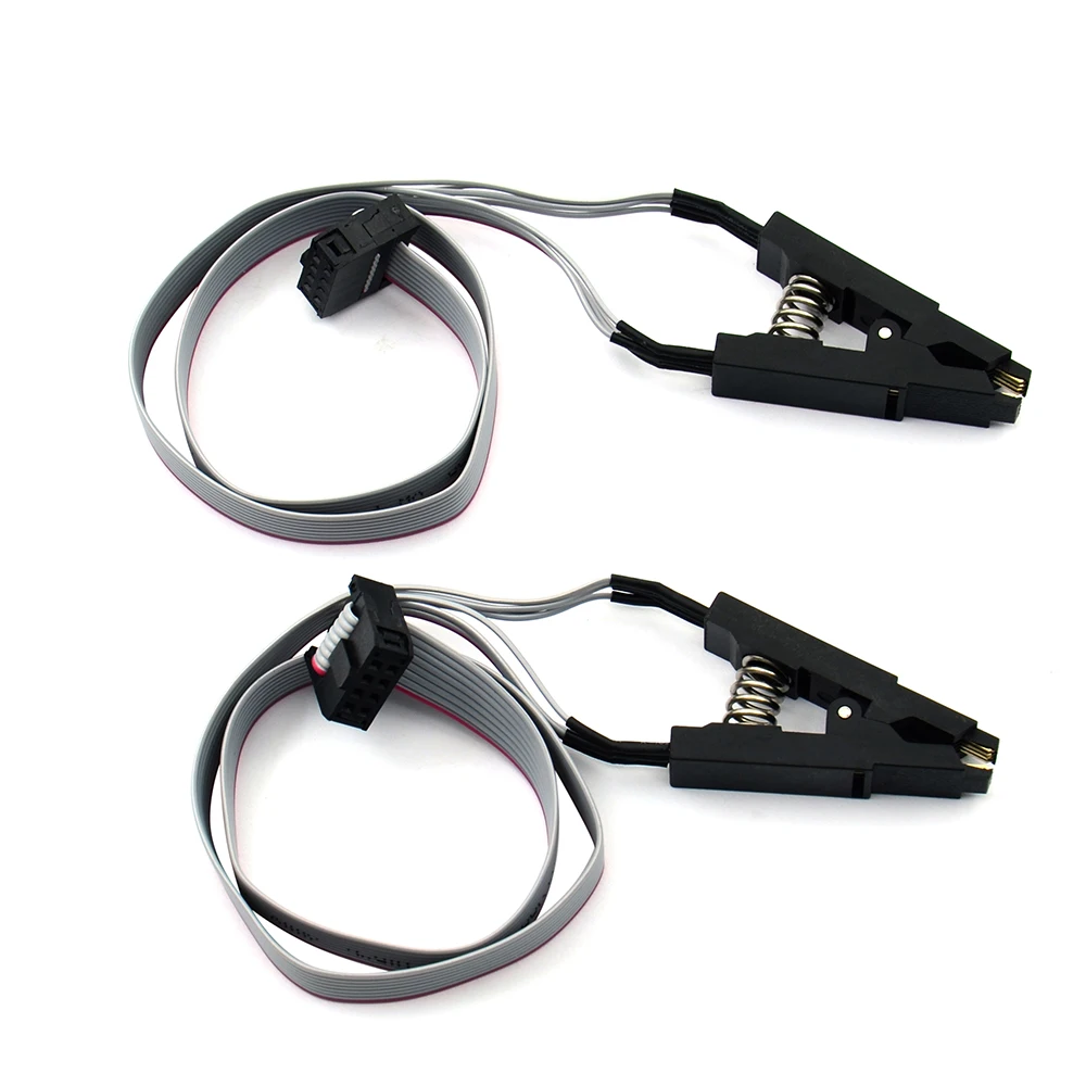 Новейший зажим SOIC8 SOP8 для встроенного программирования EEPROM 93CXX / 25CXX 24CXX + 2 адаптера